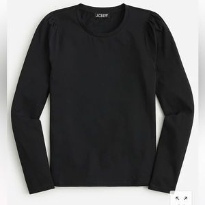 J.Crew NWT Puff Long Sleeve Tee Shirt